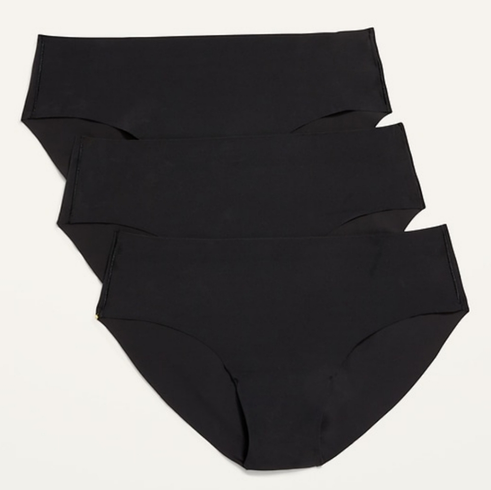 NWT Old Navy Size Small No Show, No-Show Hipster Underwear 3-Pack